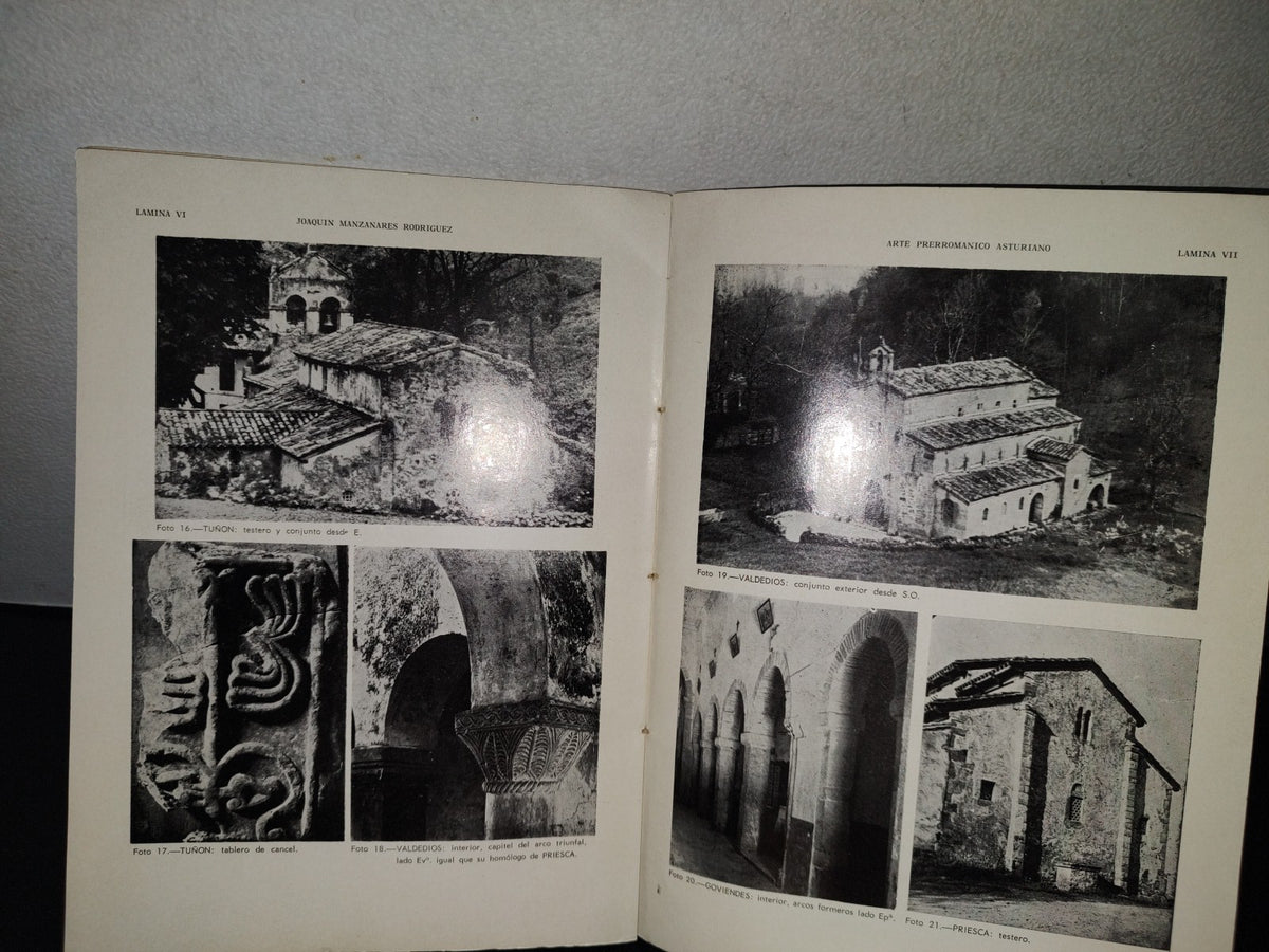 91- Arte Prerrománico Asturiano. Síntesis De Su Arquitectura - Joaquín Manzanares Rodríguez - 1964