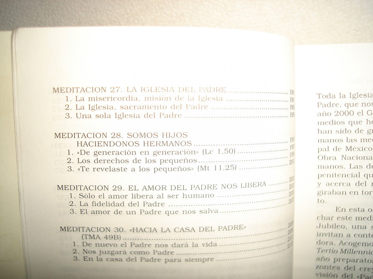 26- Ante El Tercer Milenio III. Meditaciones Bíblicas Para El Jubileo De La Encarnación (1999) - Carlo Ignacio González. Obra Nacional De La Buena Prensa, A. C., México