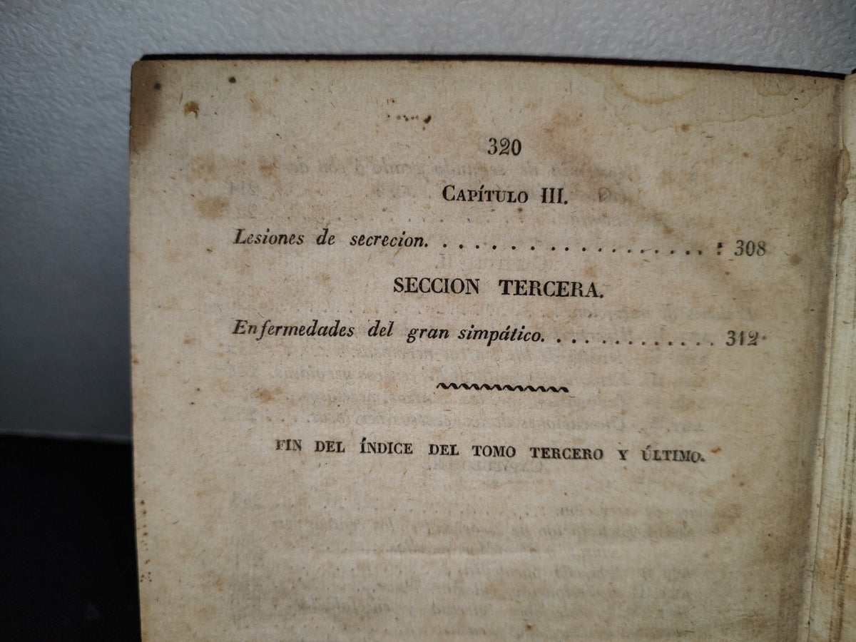 59- Principios Generales De Patología. Tomo III - G. Andral - 1831