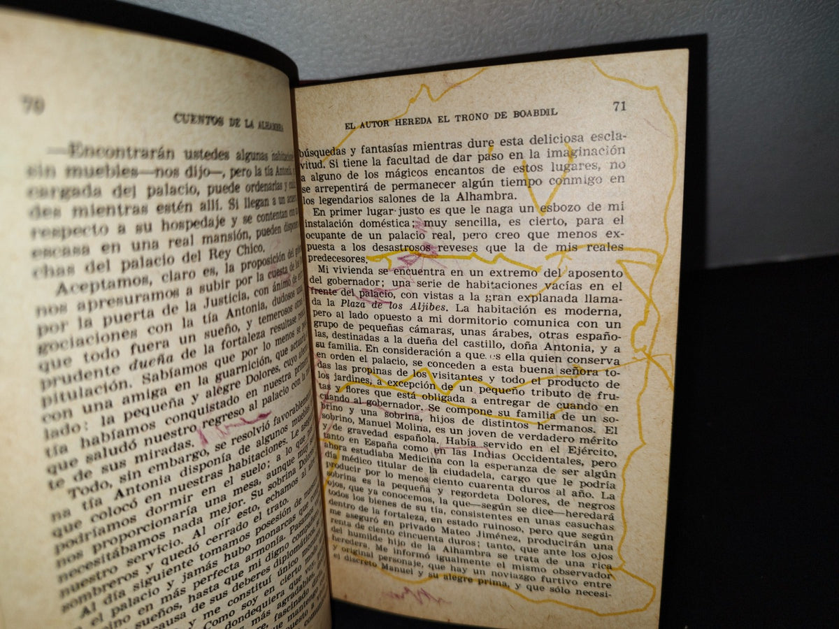 66- Cuentos De La Alhambra - Washington Irving - 1971 - Ediciones Miguel Sánchez