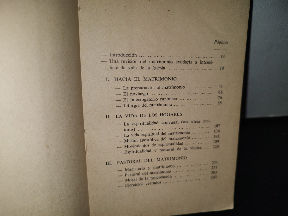 85- Matrimonio Y Concilio - L'Anneau D'Or - 1962