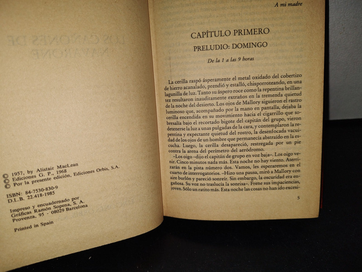 54- Los Cañones De Navarone - Alistair Maclean