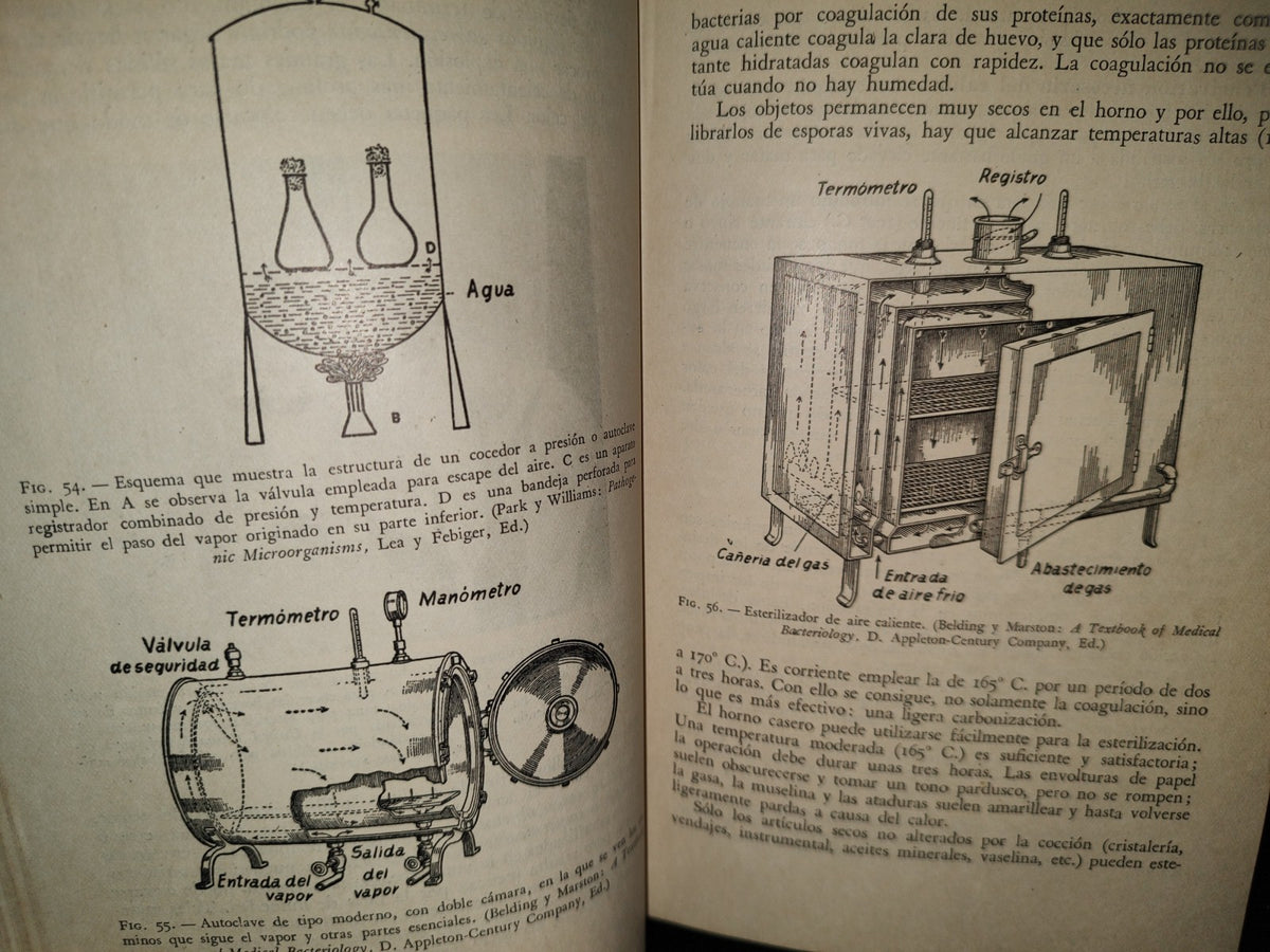 57- Elementos De Bacteriología - Martin Frobisher, Jr. - Primera Edición 1947