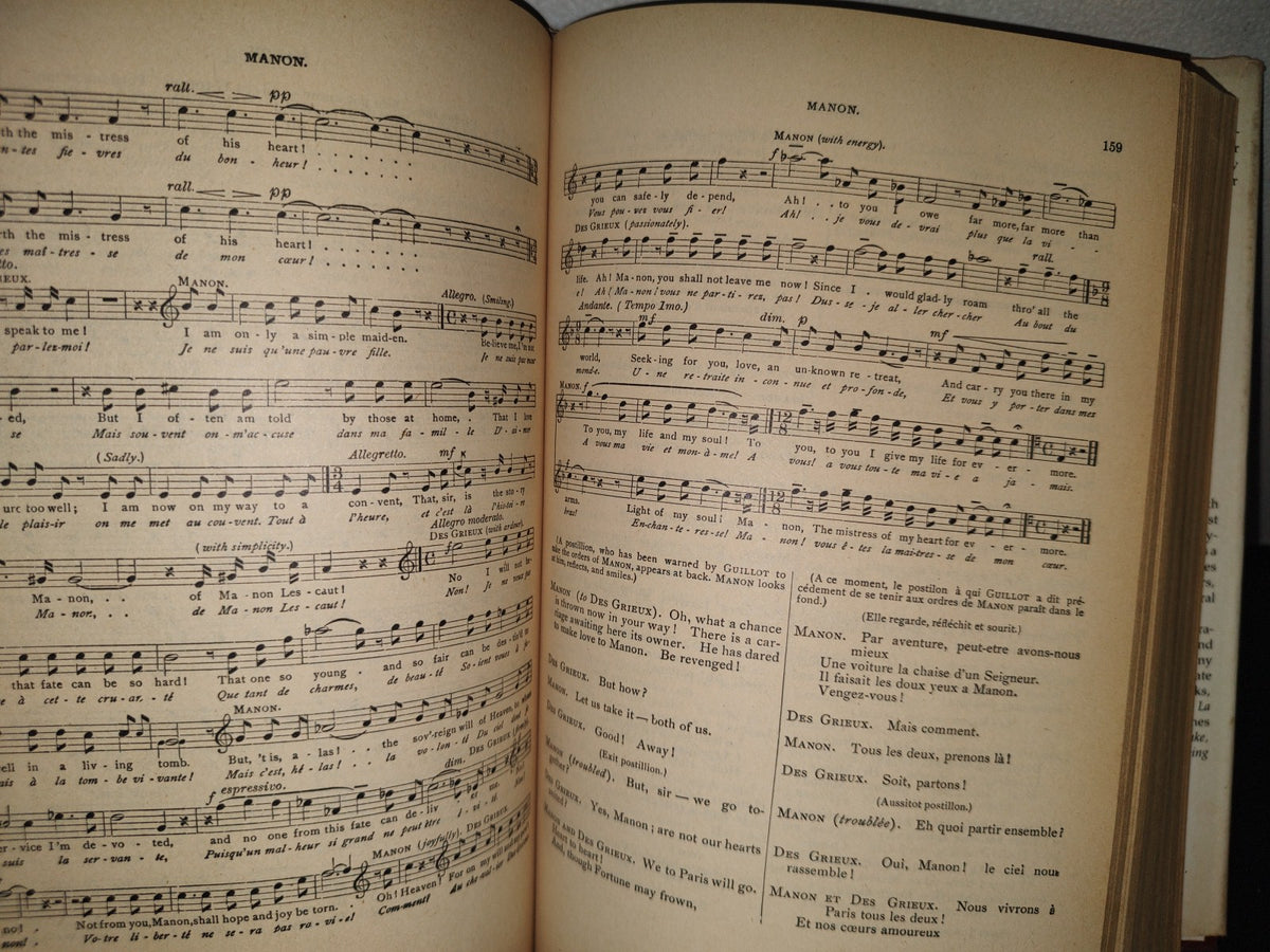 23- The Opera Libretto Library. The Authentic Texts Of The German, French And Italian Operas With Music Of The Principal Airs - Avenel Books. New York - 1980 By Crown Publishers, Inc.