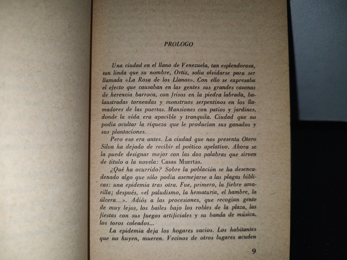 84- Casas Muertas - Miguel Otero Silva - 1972