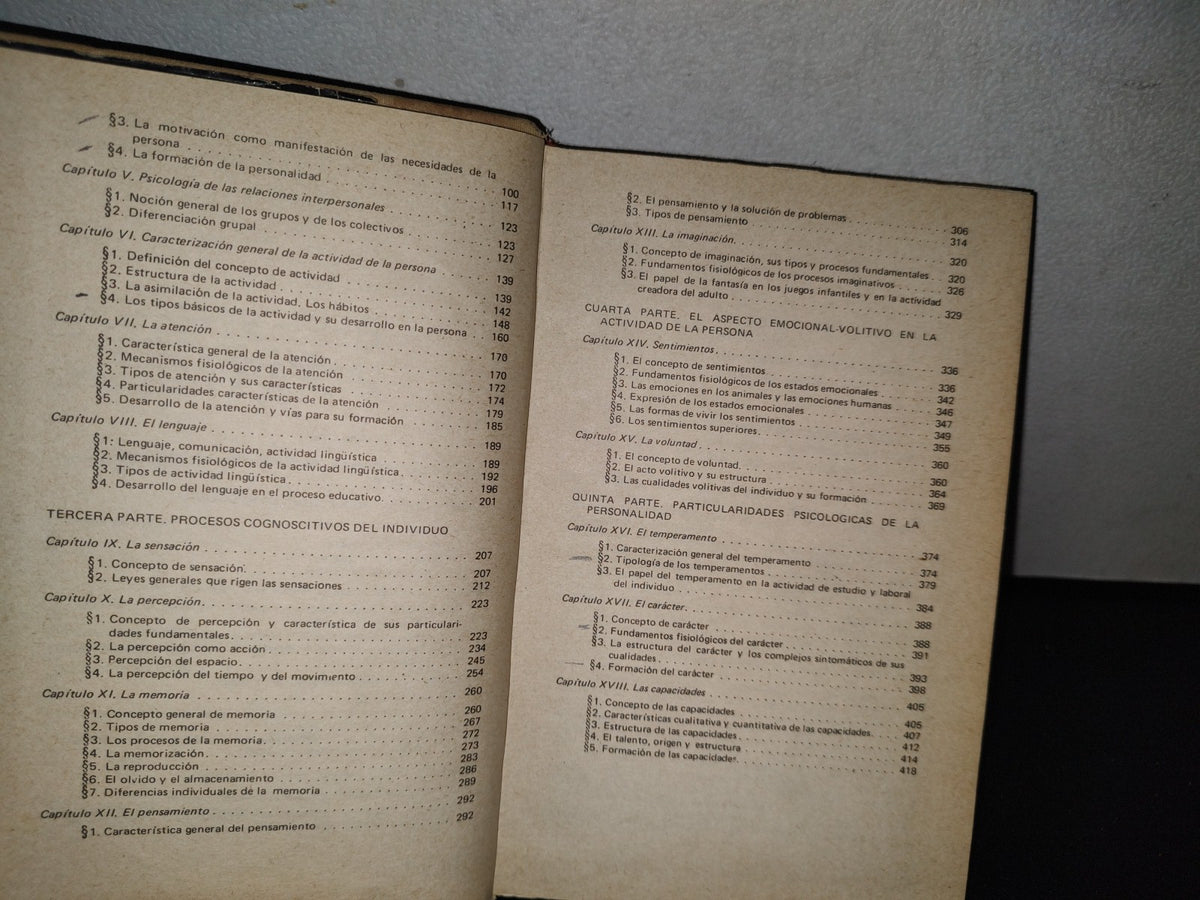 77- Psicología General. Manual Didáctico Para Los Institutos De Pedagogía - Moscú, Editorial Progreso, 1980