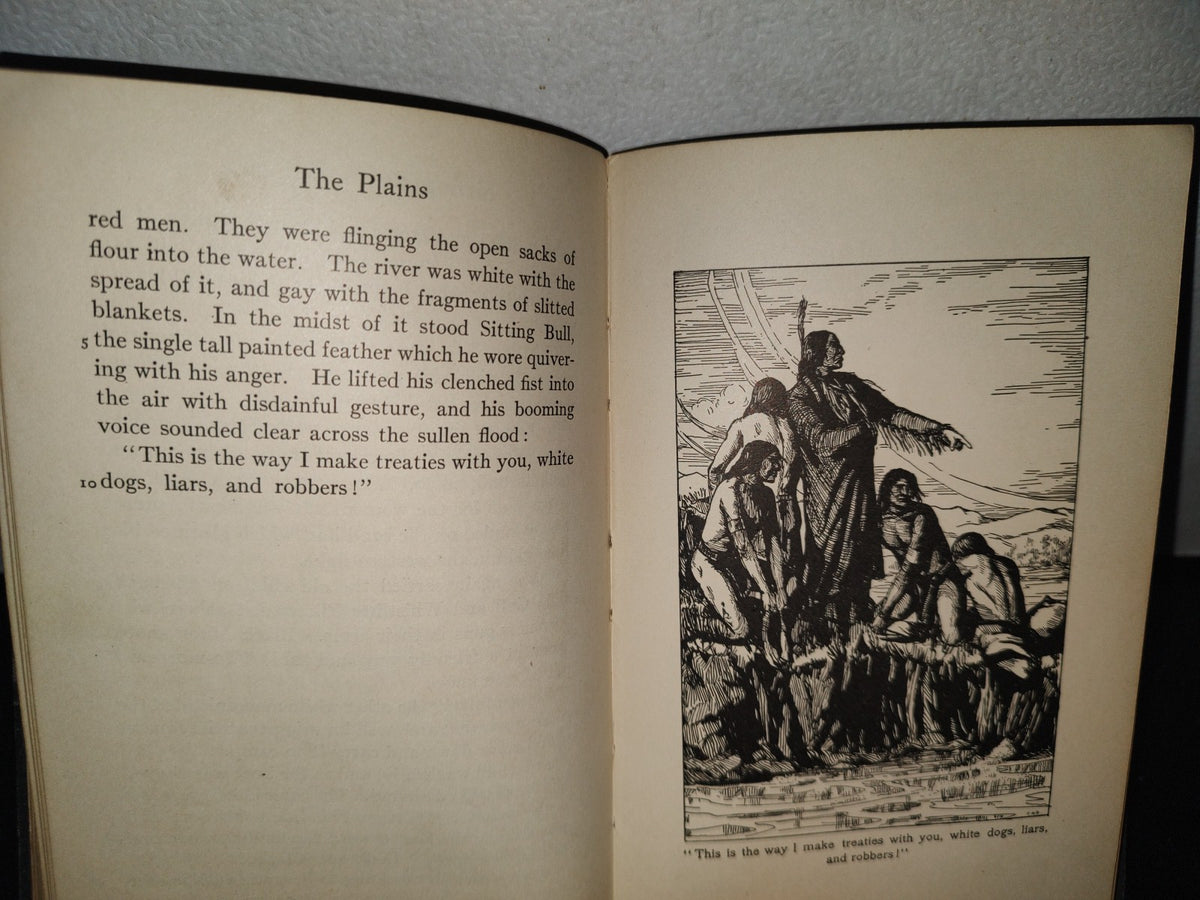 60- Inglés. Prairie Song And Western Story - Hamlin Garland. Allyn And Bacon - 1928