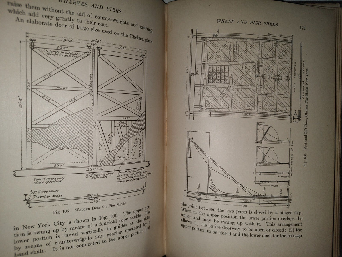 65- Muelles. Wharves And Piers. Their Design, Construction And Equipment - Charleston Greene - 1917