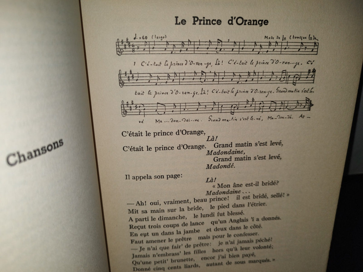 77- Romancero Du Canada - Marius Barbeau - Éditions Beauchemin - 1937