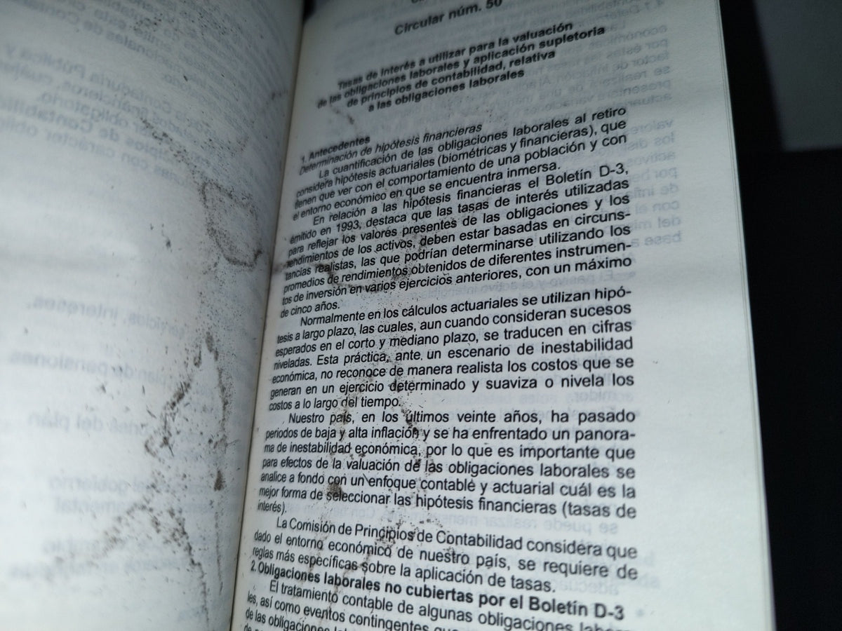 78- Principios De Contabilidad. Generalmente Aceptados. Instituto Mexicano De Contadores Públicos