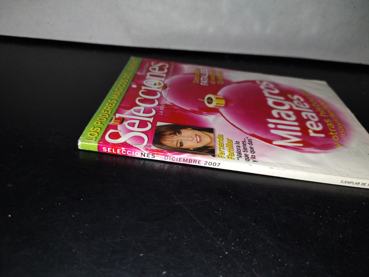 78- Revista Reader'S Digest Selecciones. Milagros Reales Y Otras Historias - Diciembre 2007