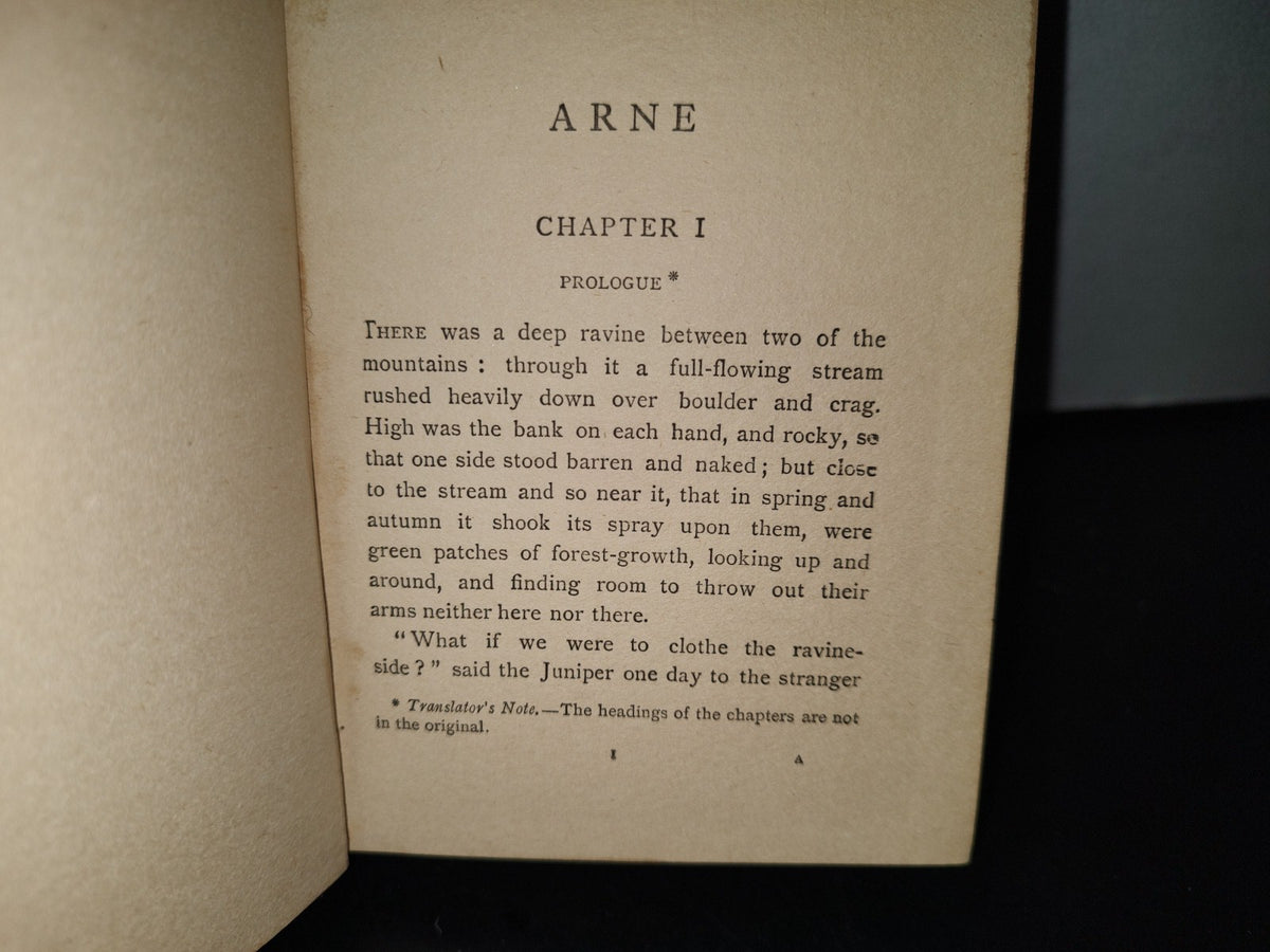 78- Arne By Björnstjerne Björnson - London William Heinemann 1912