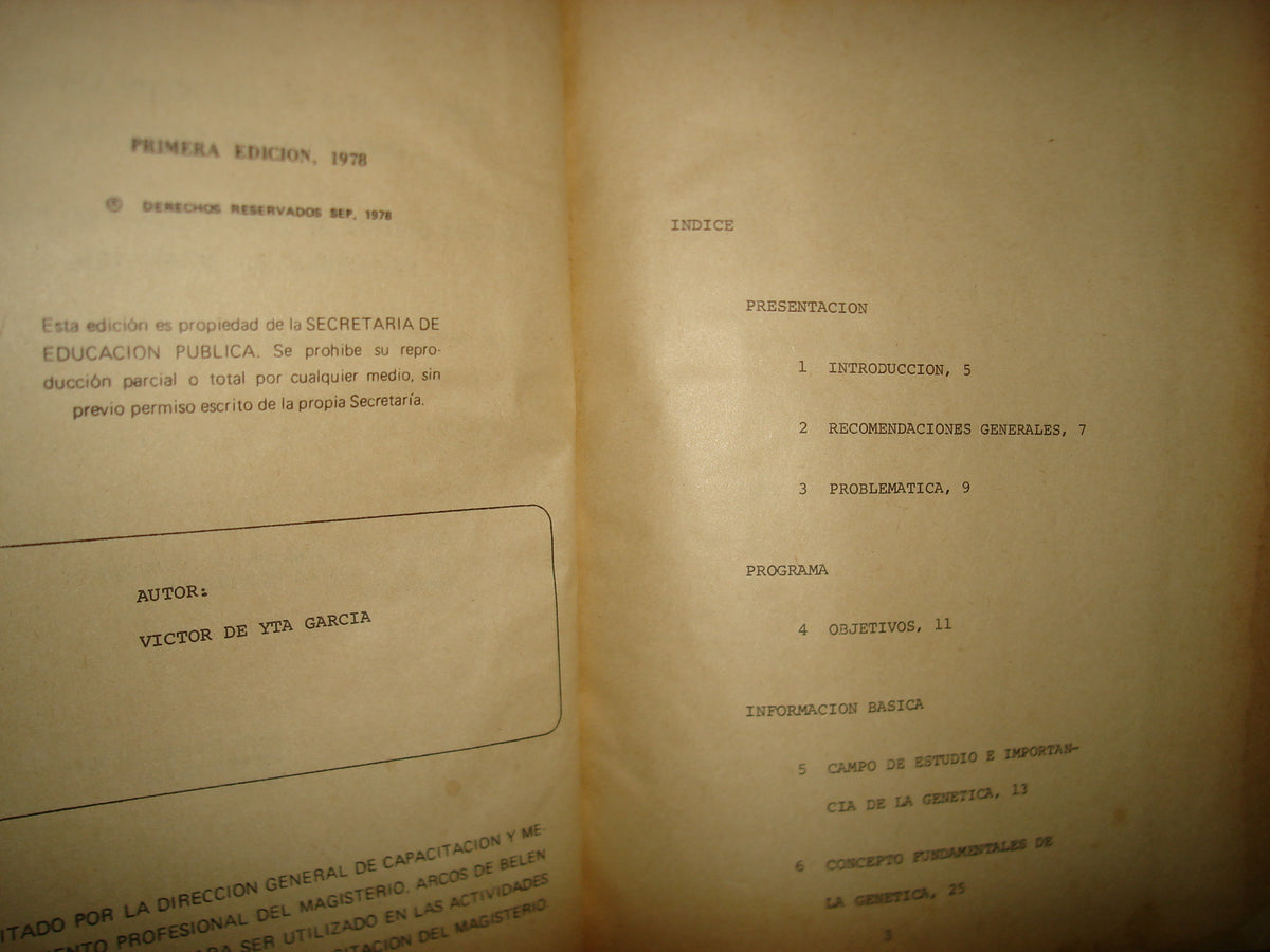 20- Bases Biológicas - Secretaría De Educación Pública - 1978