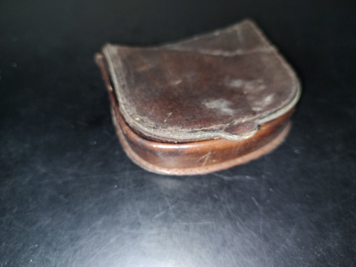 A3- Monedero Vintage De Cuero Para Caballero - 70'S