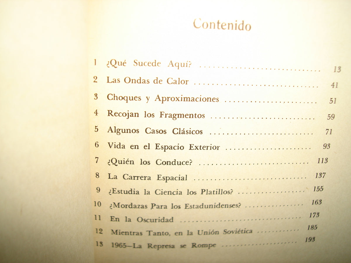 160- Platillos Voladores - Frank Edwards - Primera Edición, Editorial Diana. 1967