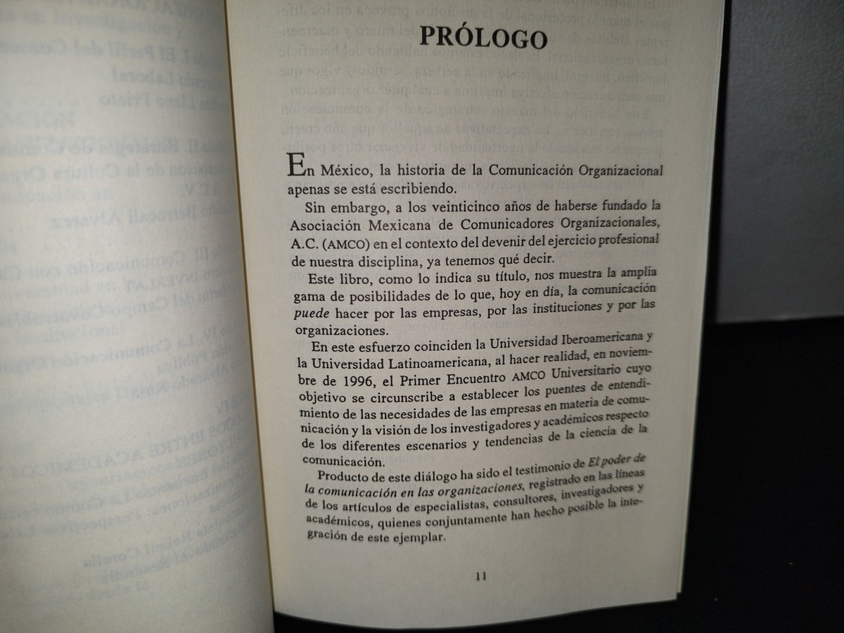 188- El Poder De La Comunicación En Las Organizaciones - María Antonieta Corella