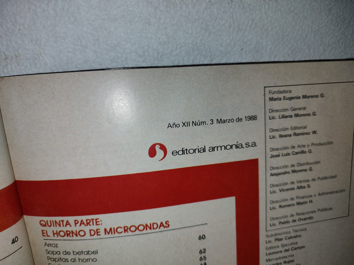 68- Kena. Cocina Rápida 11. Año Xii Núm. 3, Marzo De 1988