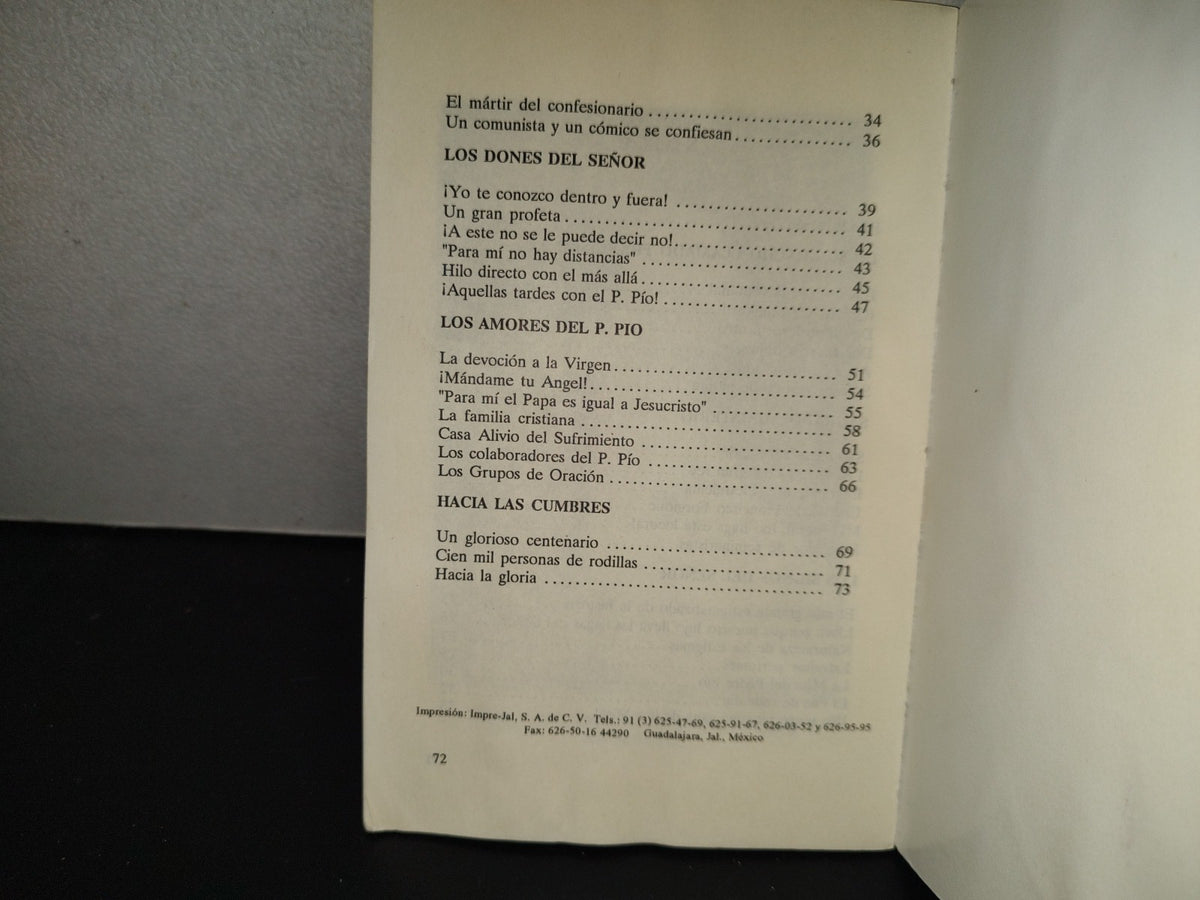 196- El Padre Pío - Tiberio Ma. Munari, Ediciones Xaverianas, 1993