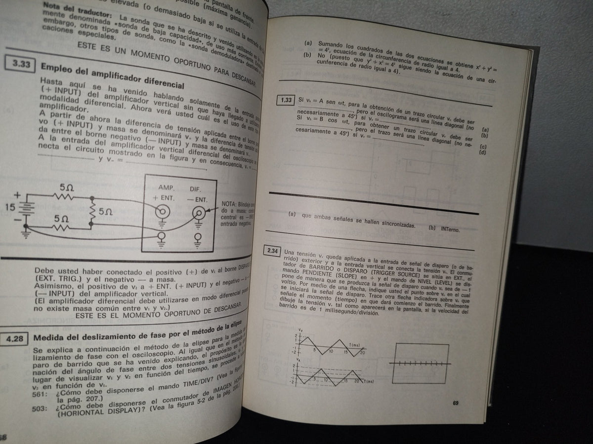 85- Técnica Del Osciloscopio. Texto Programado - Charles H. Roth, Jr. - 1973