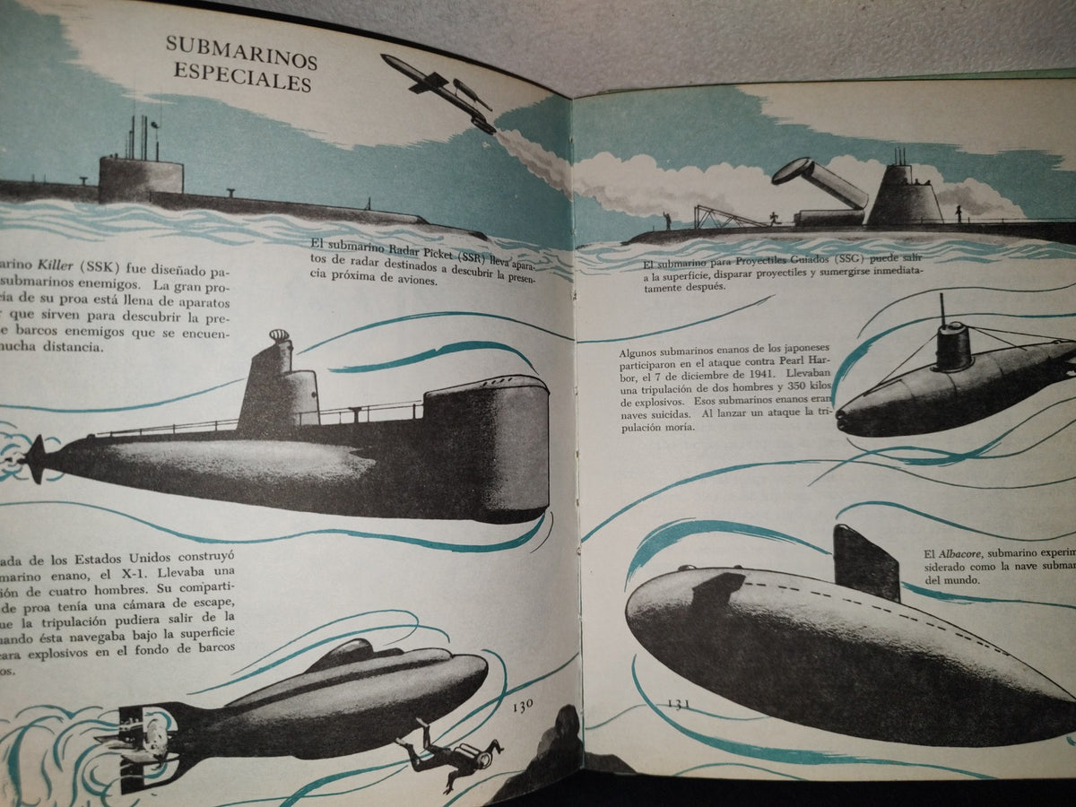 145- Mis Primeros Conocimientos. Barcos Submarinos, El Canal De Panamá - Editorial Cumbre 1981