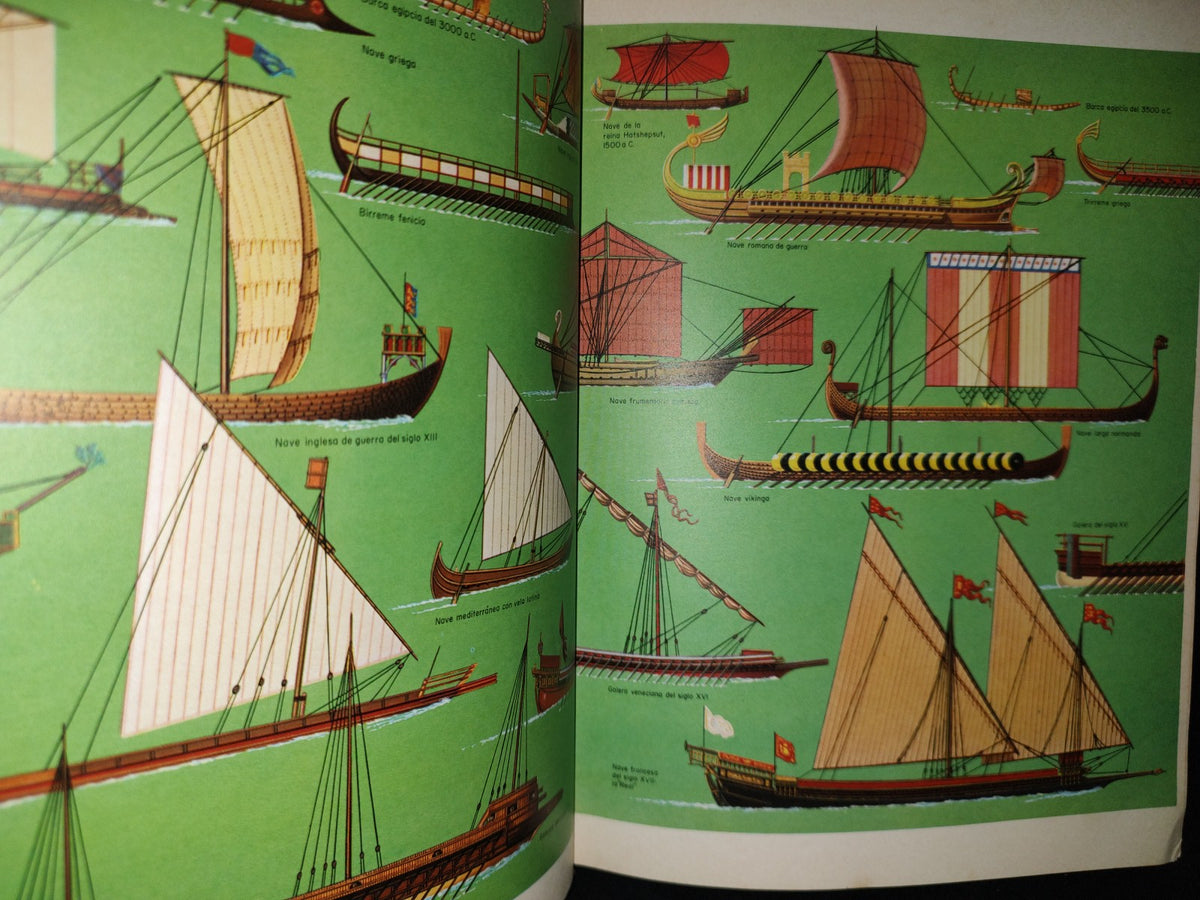 75- Biblioteca Tenática Uteha 1. Las Aventuras Del Mar Y Del Aire - 1980