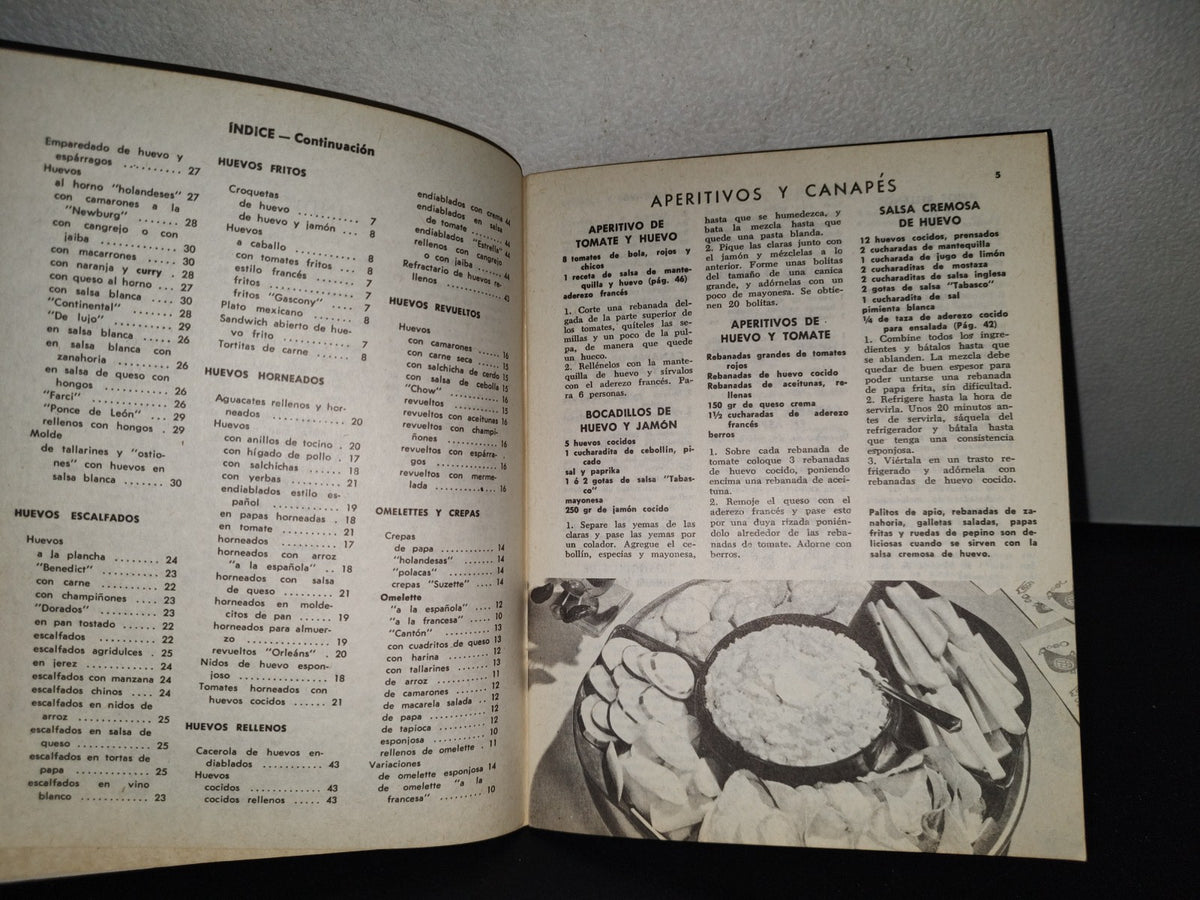 118- 250 Maneras De Preparar Huevos. Colección Buen Apetito - Editorial Novaro - 1972