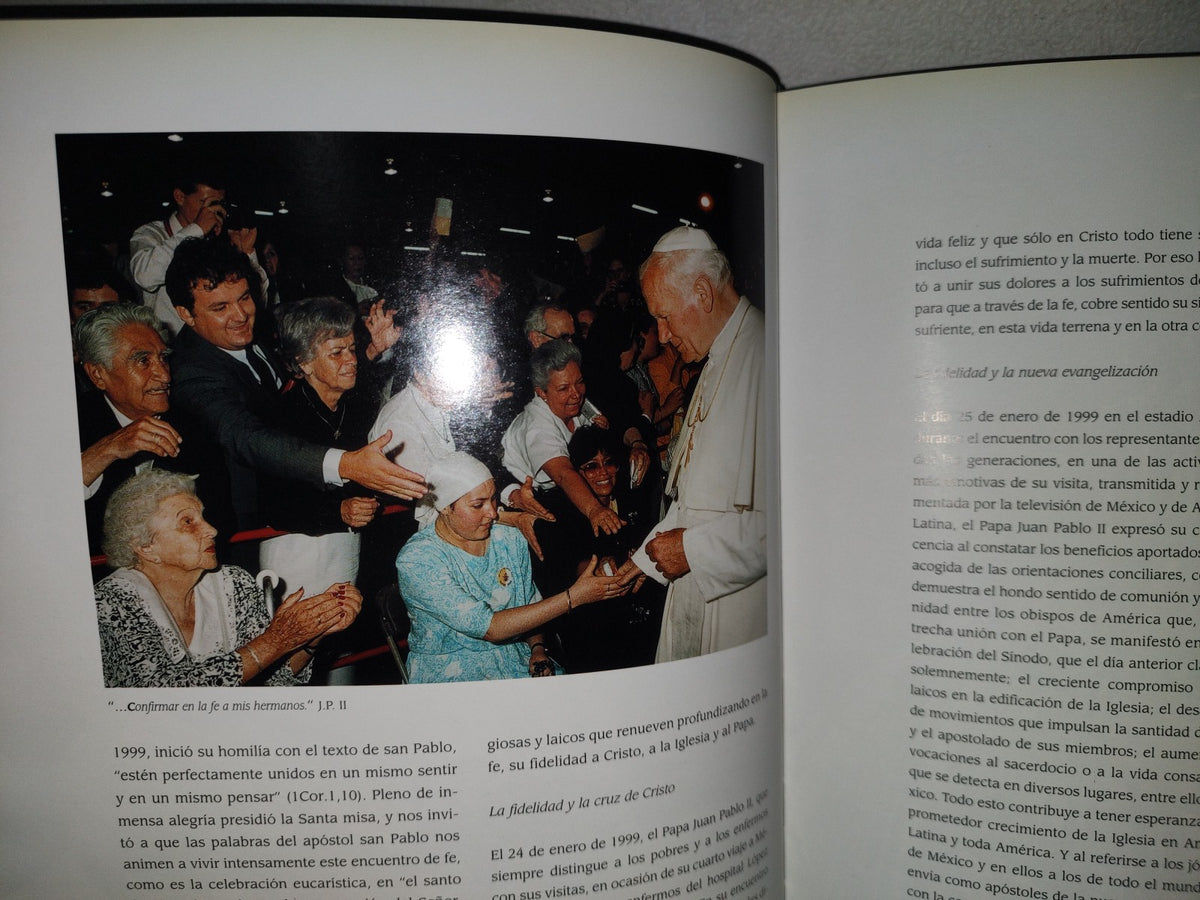75- Padre Y Pastor. Su Santidad Juan Pablo Ii En México. Textos Jesús Villaseñor Ojeda - 1999