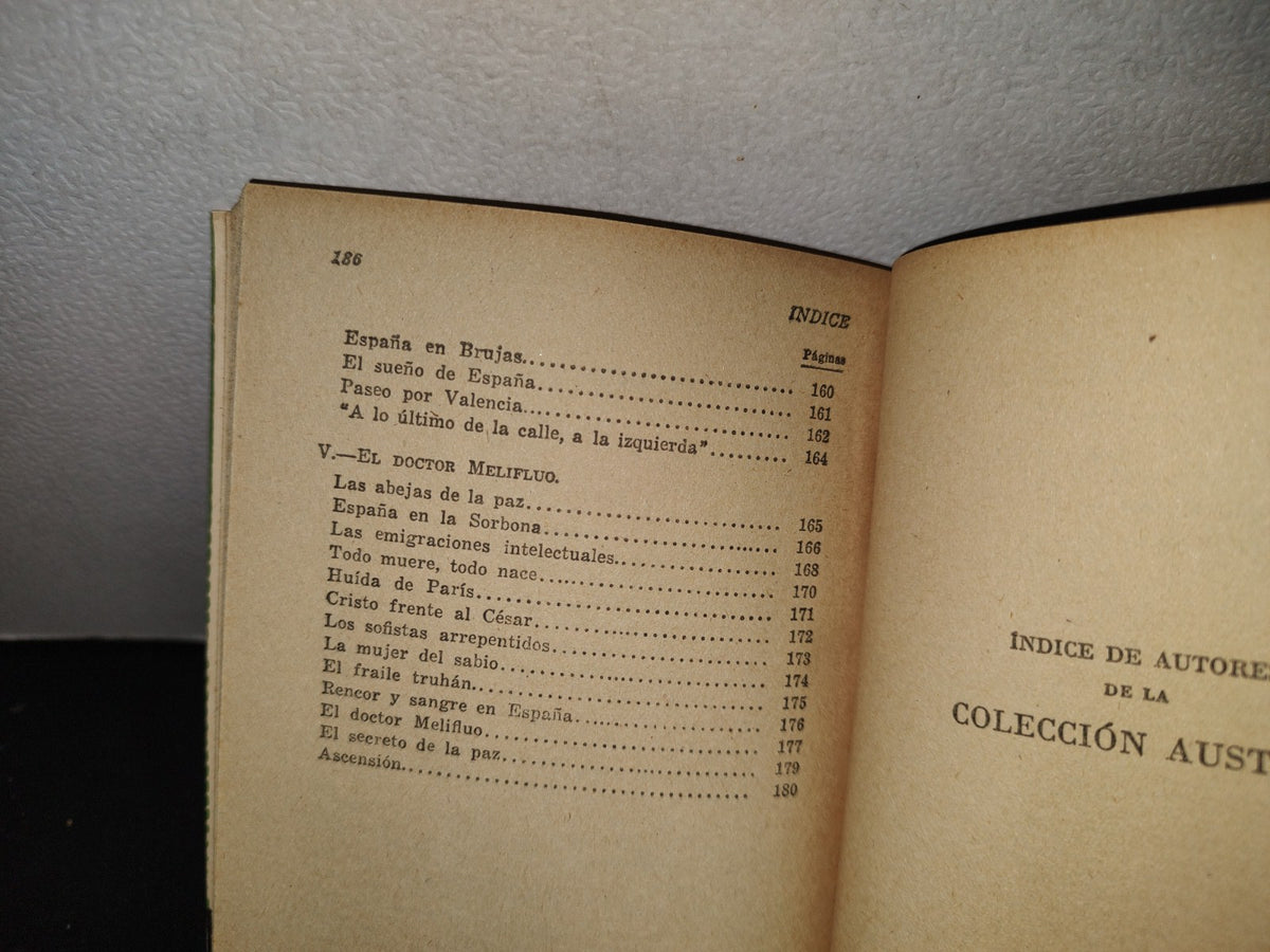 74- Españoles Fuera De España - Gregorio Marañón - Colección Austral. Espasa-Calpe, 1961