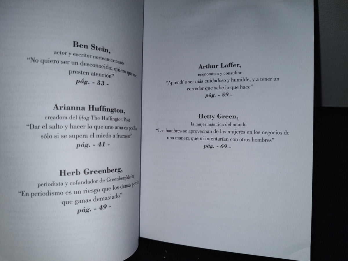 58- Colección Grandes Lecciones De Negocios. Forbes, Grandes Personalidades. Cuando El Negocio Es Uno Mismo - Suze Orman, Mark Cuban, Arianna Huffington Y Otros - Primera Edición 2011