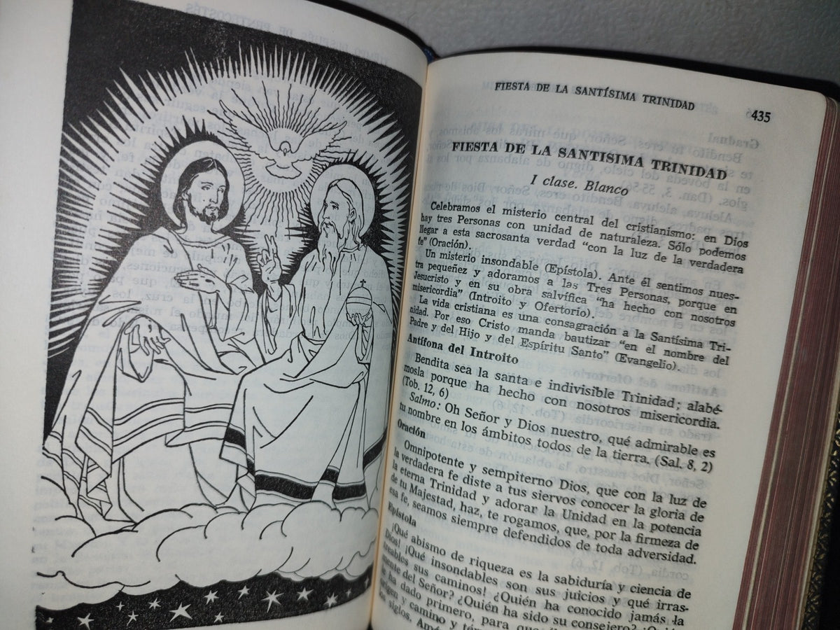 60- Misal Diario Castellano Devocionario Y Ritual - Eloino Nacar Fuster, Alberto Colunga - 1965