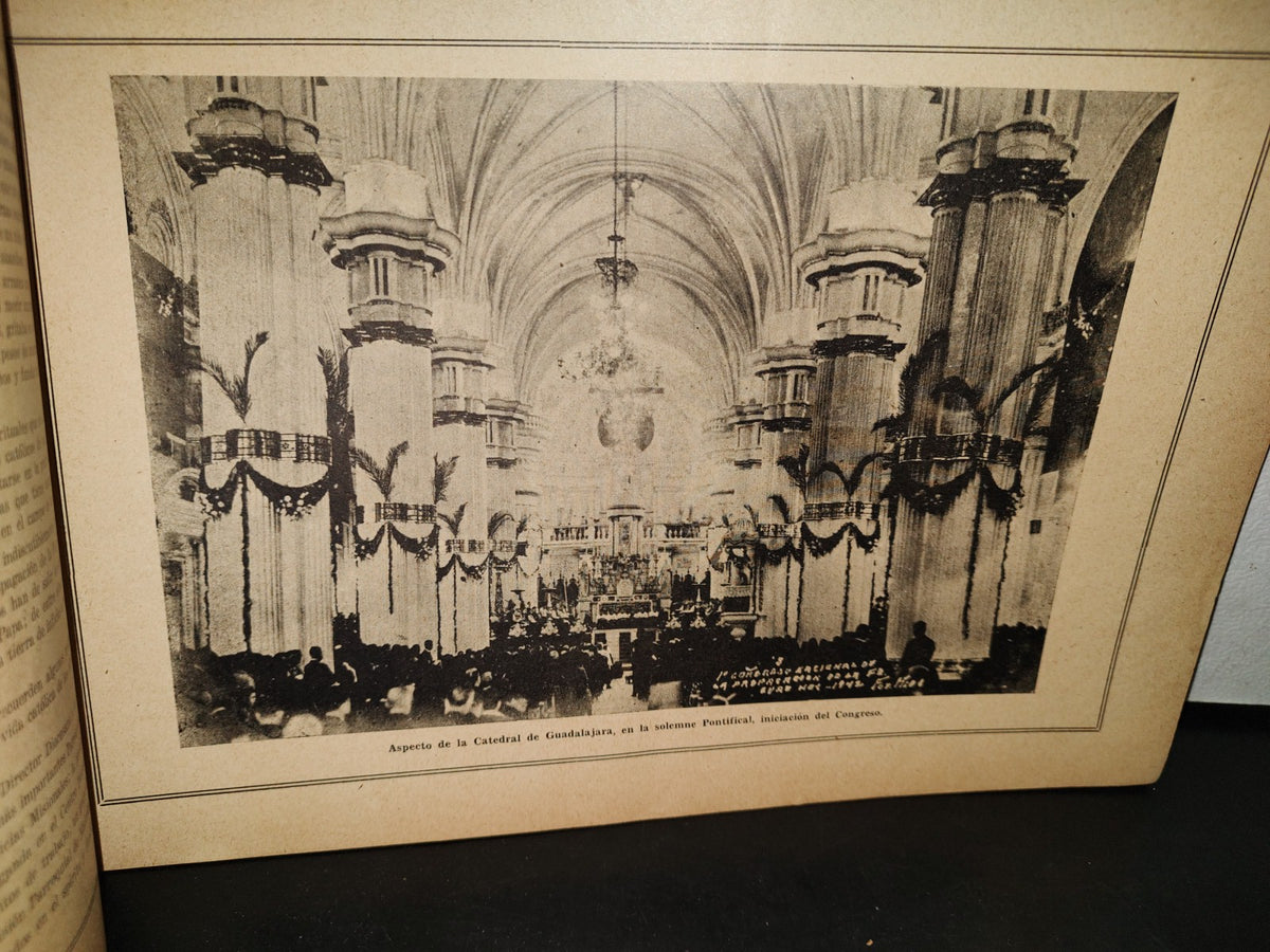 59- Primer Congreso Nacional De La Obra Pontificia De La Propagación De La Fe Álbum Guadalajara 1944
