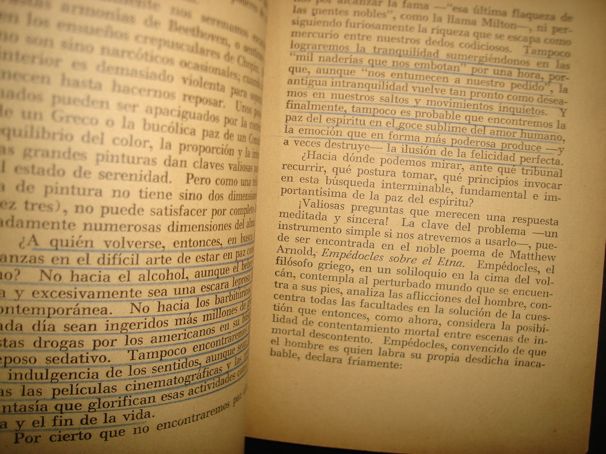 171- Paz Del Espíritu - Joshua Loth Liebman - Editorial Estrella, México, D. F., 1949