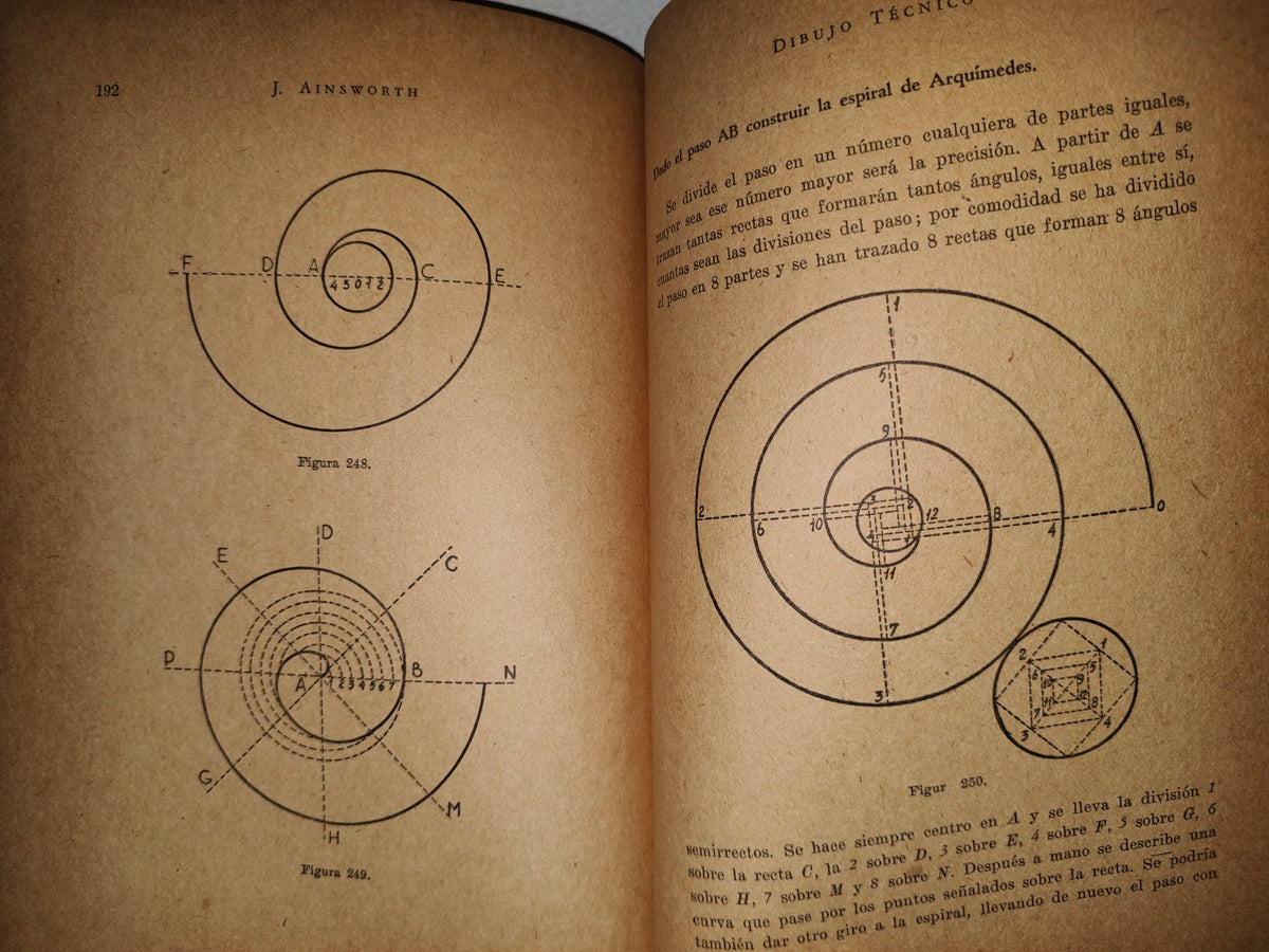 23- Dibujo Técnico - J. Ainsworth - Editorial GLEM, 1947
