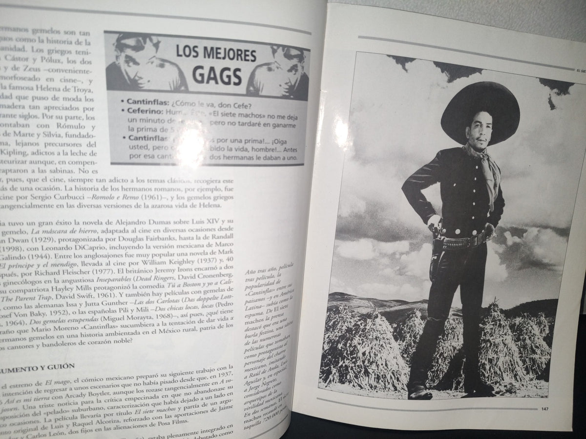 84- Fascículo Mario Moreno Cantinflas No. 13, El Siete Machos - Rba Editores, S. A. - 1998