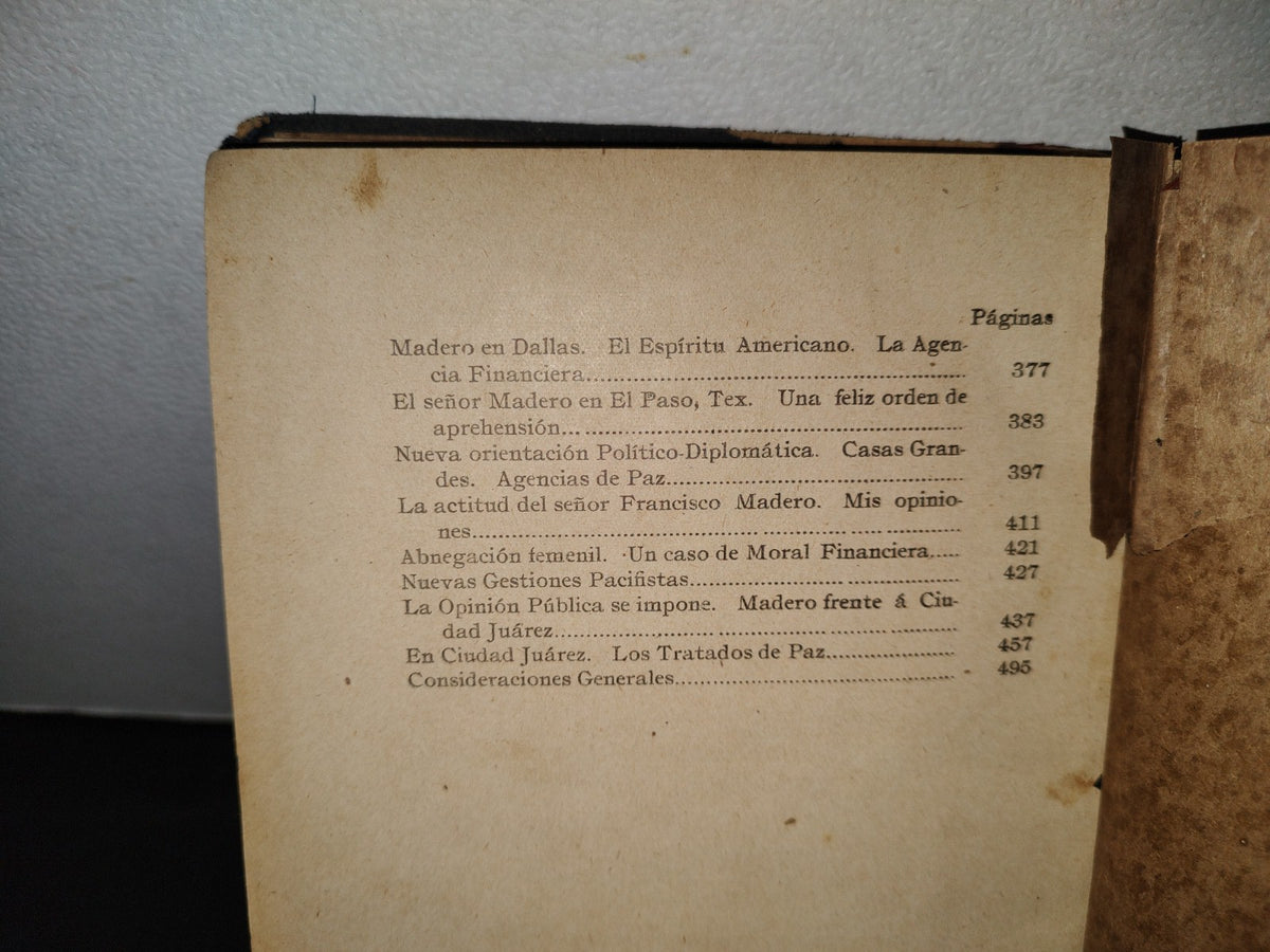 63- La Revolución Y Francisco I. Madero - Roque Estrada - 1912