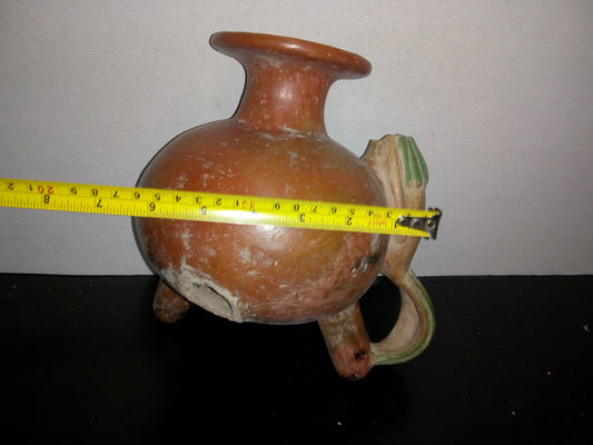 A2- Antiguo Jarrón De Barro - 80's - 90's