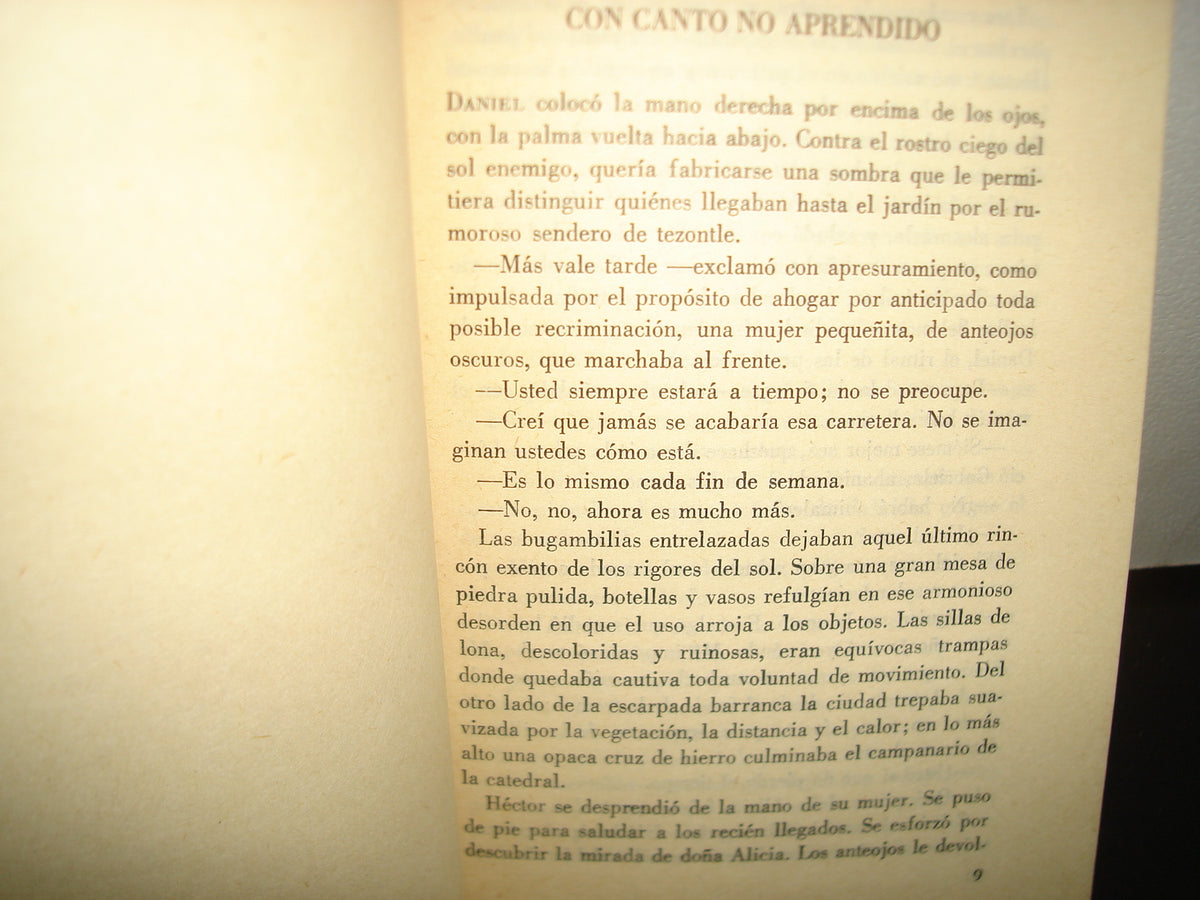 167- Con Canto No Aprendido - Felipe Garrido. Letras Mexicanas. Fondo De Cultura Económica - Primera Edición 1978