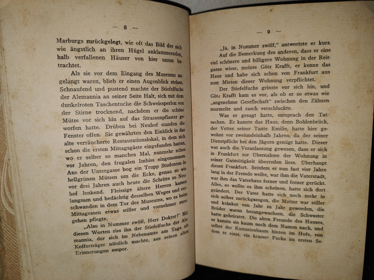 63- Alemán. Götz Krafft. Die Geschichte Einer Jugend - Edward Stilgebauer - 1905