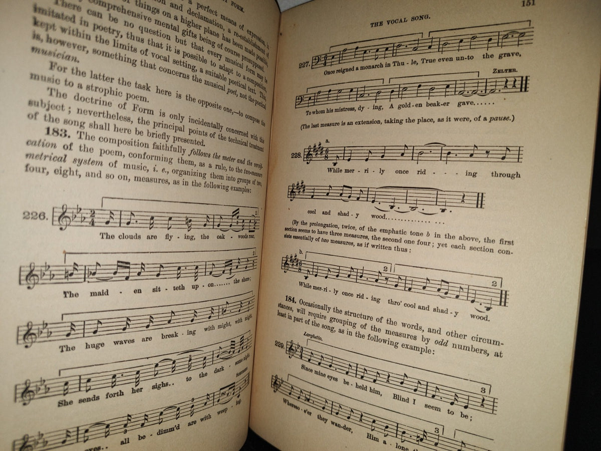 211- The Theory And Practice Of Musical Form Of The Basis Of Bussler'S "Musikalische Formenlehre" - J. H. Cornell - New York: G. Schirmer, Inc. 1883