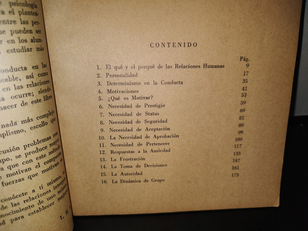 90- Manual De Relaciones Humanas - Luis Haro Leeb - 1978