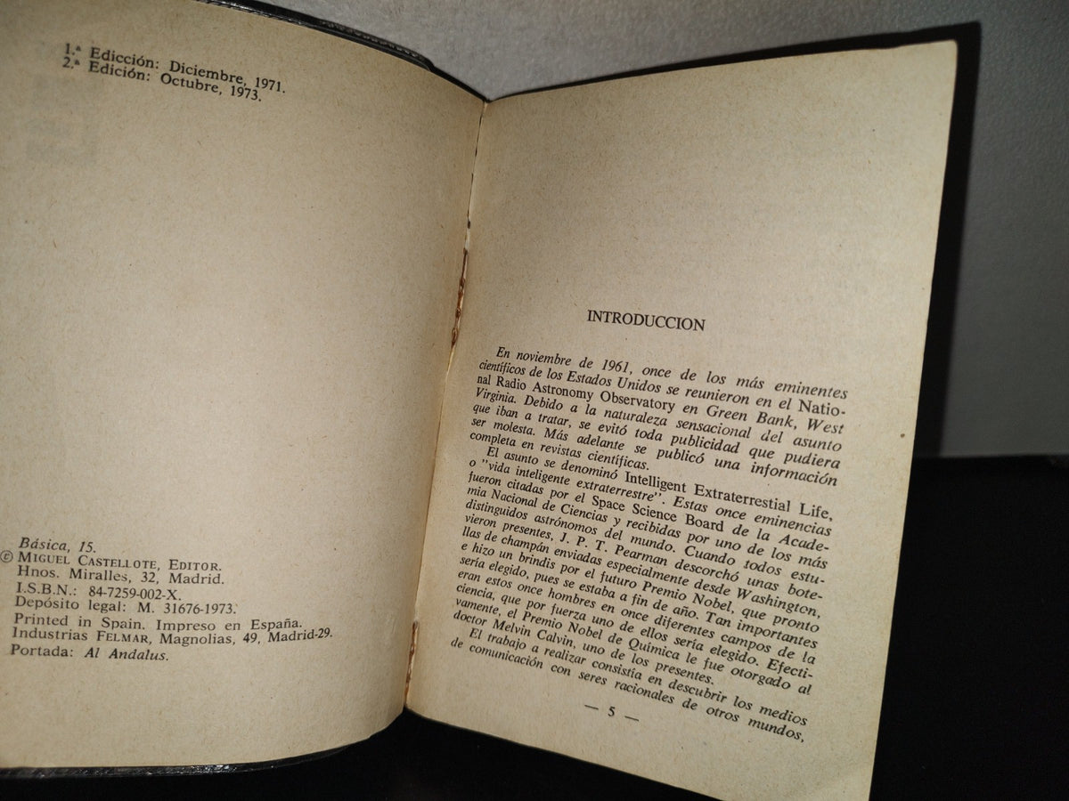 98- Narraciones De Ciencia-Ficción. Selección Y Prólogo De Carlos Hurtado - 1973