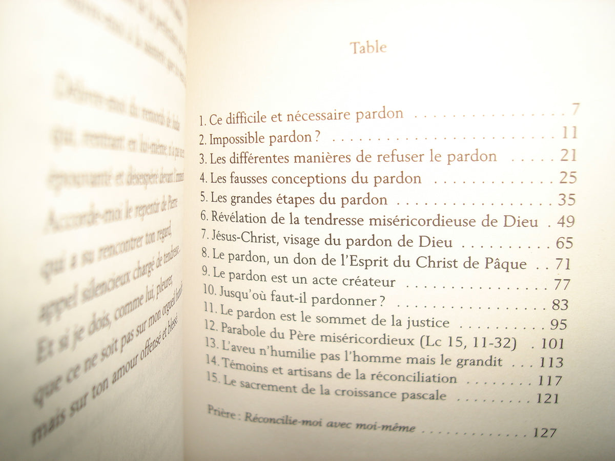 38- Francés. Le Pardon - Michel Hubaut