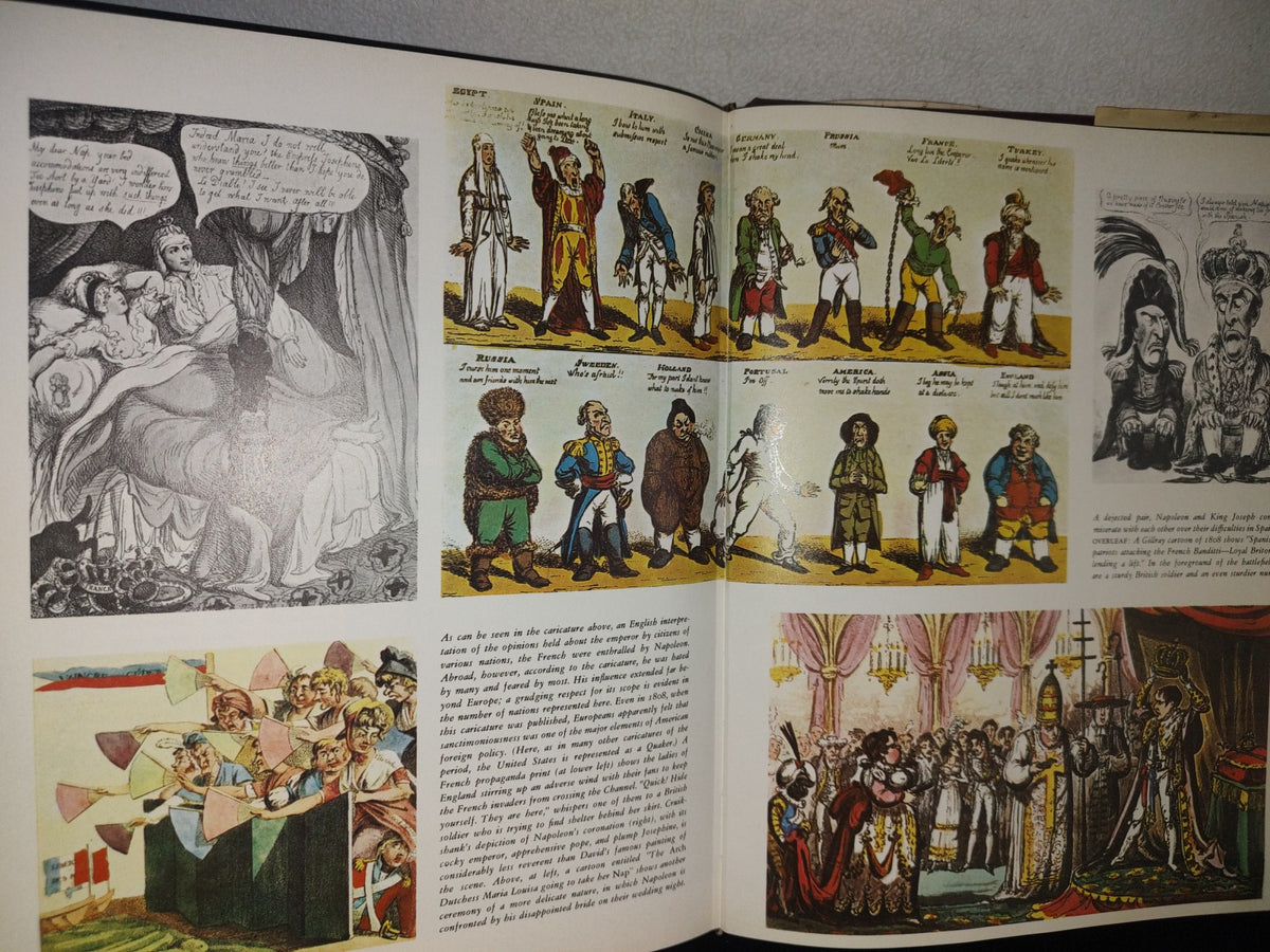 100- The Horizon Book Of The Age Of Napoleon By J. Christopher Herold - American Heritage Publishing Co., Inc. 1983 (Libro Grande)