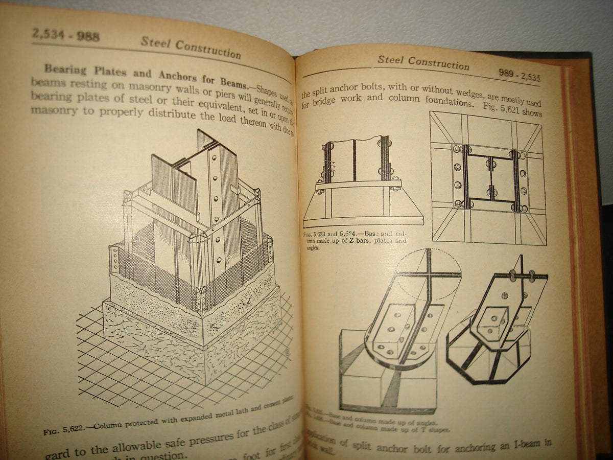 171- Antiguo Libro De Albañilería. Audels Masons And Builders Guide # 4. Frank D. Graham - 1962