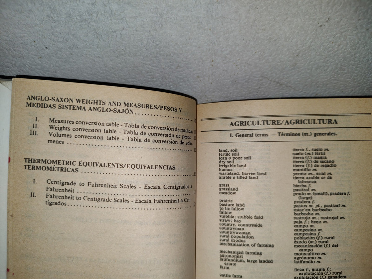 202- Larousse, Vocabulario Técnico-Científico Inglés-Español - 1996