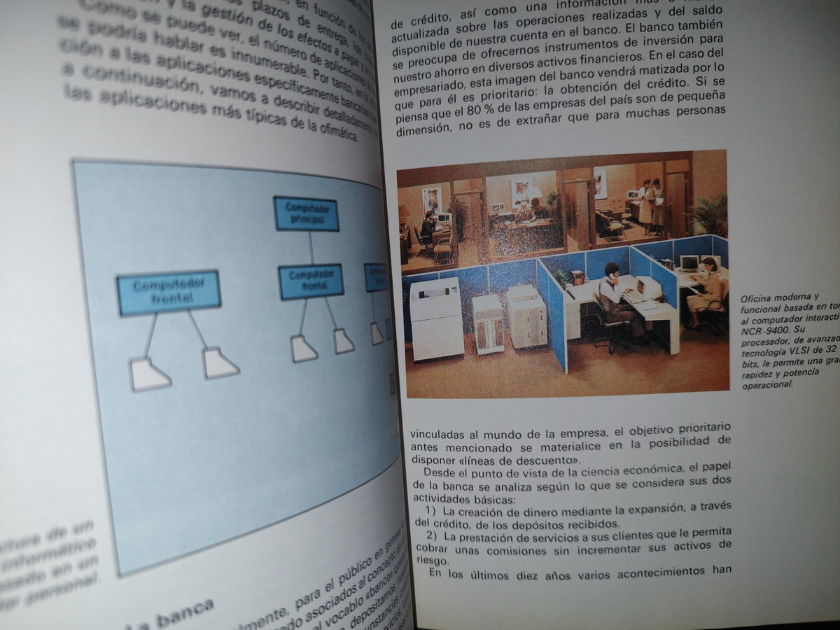 199- La Electrónica En La Oficina Y En La Banca. Biblioteca De Electrónica Informática. Orbis - 1986