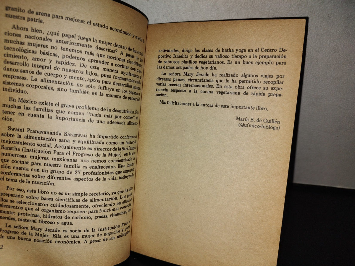 143- Recetario Del Vegetariano Feliz - Mary Jerade - Editorial Posada