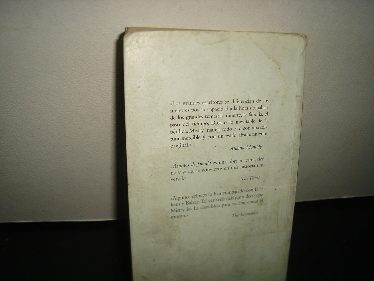 3- Asuntos Familiares - Rohinton Mistry