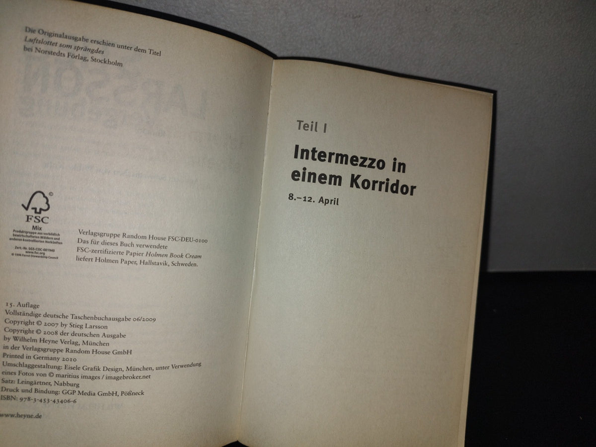 128- Vergebung. Aus Dem Schwedischen Von Wibke Kuhn - Stieg Larsson