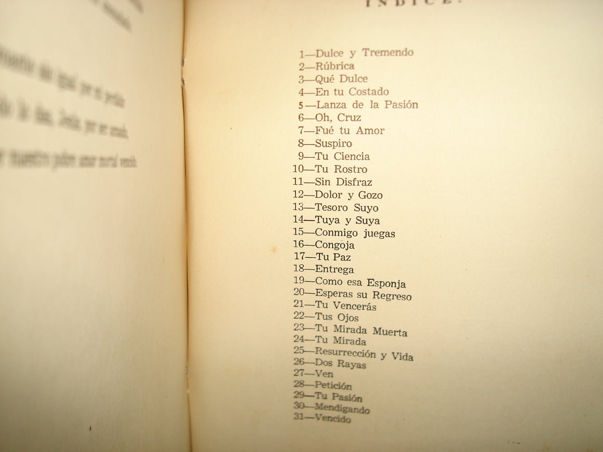 171- Mi Dios Crucificado. Florilegio Místico - Rafael Sánchez Vargas - 1960